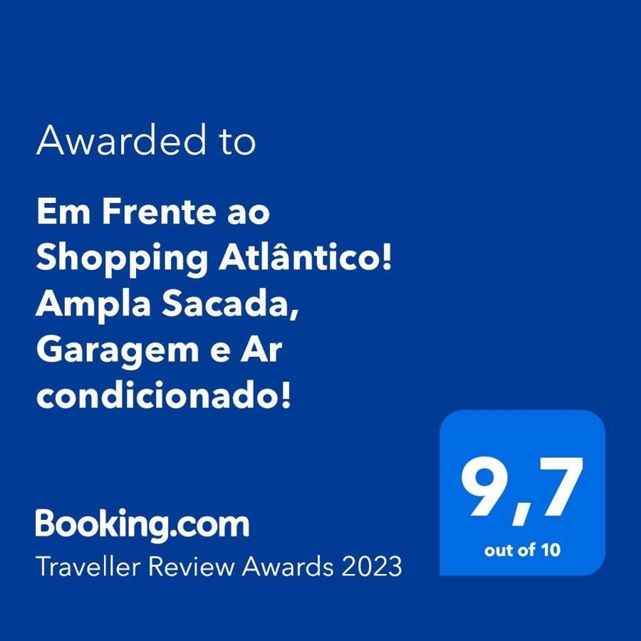 Em Frente Ao Shopping Atlantico! Com Sacada, Garagem E Ar Condicionado Balneario Camboriu Exterior photo
